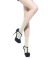 Chaussettes femme en coton ultra fin et polyamide - Ecru