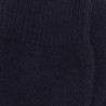 Mi-bas femme Douceur en laine et cachemire - Bleu marine | Doré Doré