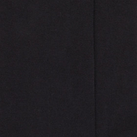 Chaussettes femme en coton doux avec bords roulés  - Noir | Doré Doré