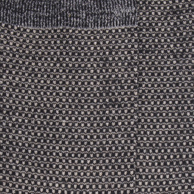 Chaussettes laine avec micro pois - Noir | Doré Doré