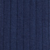Chaussettes enfants côtelées en coton doux - Bleu marine | Doré Doré