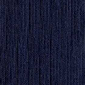 Chaussettes hautes côtelées bleues en coton doux pour enfants | Doré Doré