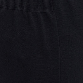 Chaussettes homme luxe en pur fil d'écosse extra fin - Noir | Doré Doré