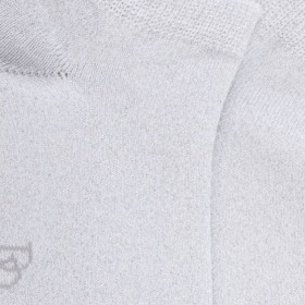 Socquettes enfant en coton avec effet brillant - Blanc | Doré Doré