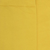 Chaussettes femme Soft Coton à bord souple - Jaune | Doré Doré