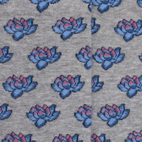 Chaussettes laine douce Lotus - Gris | Doré Doré