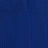 Chaussettes homme à côtes 100% fil d'Écosse - Bleu | Doré Doré