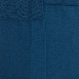 Chaussettes homme fines en fil d'Écosse - Bleu | Doré Doré