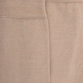 Chaussettes femme en laine et coton  - Beige Sahara | Doré Doré