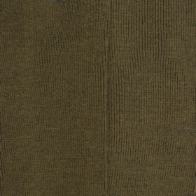 Chaussettes femme à côtes sans bord élastique en laine - Vert lichen | Doré Doré