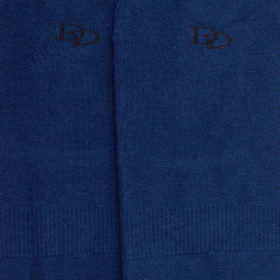 Chaussettes homme invisibles en coton égyptien - Bleu Voilier | Doré Doré