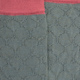 Chaussettes femme en laine ajouré - Cameleon | Doré Doré
