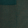 Chaussettes enfant en laine à motif micro treillis - Gris-vert Fer | Doré Doré