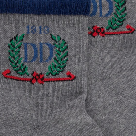 Socquettes en coton éponge sport DD 1819 pour femmes - Gris Rocheux | Doré Doré