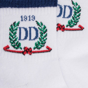 Socquettes en coton éponge sport DD 1819 pour enfants - Blanc | Doré Doré