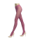 Collant femme zébré jambe inversée - Flamboyant