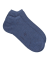 Socquettes homme en coton égyptien - Bleu jean