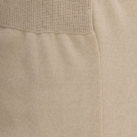 Chaussettes jersey en fil d'écosse renforcé - Beige | Doré Doré