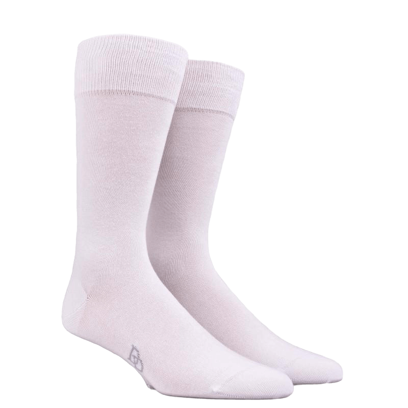 Chaussettes Homme Light en fil d'écosse et Polyamide - Blanc | Doré Doré