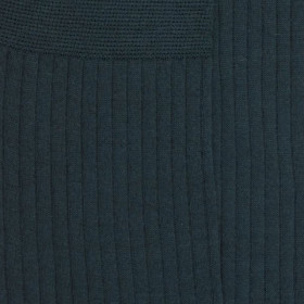 Chaussettes Homme luxe en laine mérinos extra fine - Vert thym | Doré Doré