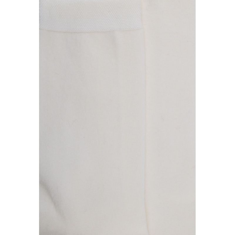 Chaussettes femme fines en coton égyptien - Blanc Givre | Doré Doré
