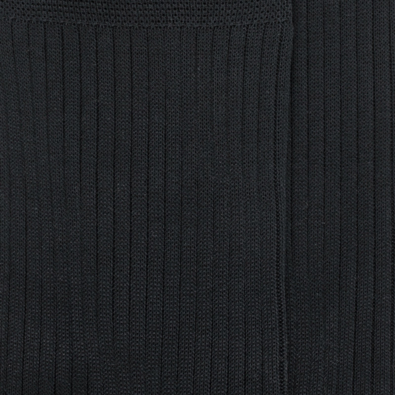 Lot de 7 paires de chaussettes homme en pur fil d'écosse - Noir