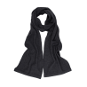 Écharpe unisexe en laine et cachemire - Gris anthracite
