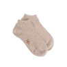 Socquettes femme en laine mérinos et cachemire - Beige chrysalide
