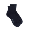 Socquettes homme en coton à bouclettes - Bleu marine foncé | Doré Doré