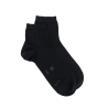 Socquettes homme Light en fil d'écosse - Noir
