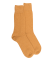 Chaussettes homme en laine et cachemire - Safran