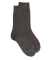 Chaussettes femme en laine et cachemire - Vert
