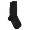 Chaussettes homme Sensation en laine mérinos & Coton égyptien - Noir