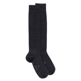 Mi-bas homme Sensation en laine et coton - Gris anthracite | Doré Doré