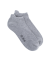 Socquettes sport homme en coton à bouclettes - Gris clair