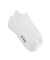 Socquettes sport homme en coton à bouclettes - Blanc