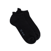 Socquettes sport homme en coton à bouclettes - Noir | Doré Doré