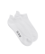 Socquettes femme en coton bouclette - Blanc