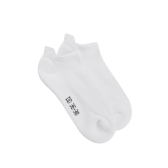Socquettes femme en coton bouclette - Blanc | Doré Doré