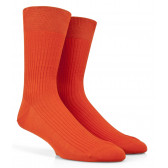 Chaussettes Dore Dore à fines côtes - Orange