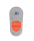 Chaussettes invisibles avec bande anti glisse au talon - Gris
