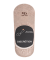 Chaussettes invisibles homme en fil d'écosse et bandes anti-glisse - Beige